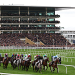 An image of the stands at the Cheltenham Festival in 2024