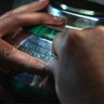 Premier League trophy engraving