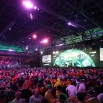 The crowd at the Paddy Power World Darts Championship