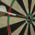 A dart in a Dart Board