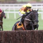 Galopin Des Champs jumps a fence en route to victory in the Savills Chase