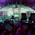 The crowd at the Paddy Power World Darts Championship