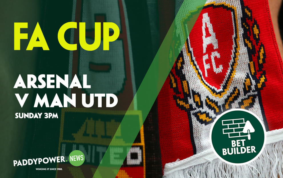 Arsenal v Man United Tips: Sunday’s 22/1 FA Cup Bet Builder
