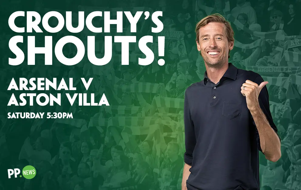 Crouchy’s Shouts: Villa test Arsenal in 8/1 Saturday evening Bet Builder