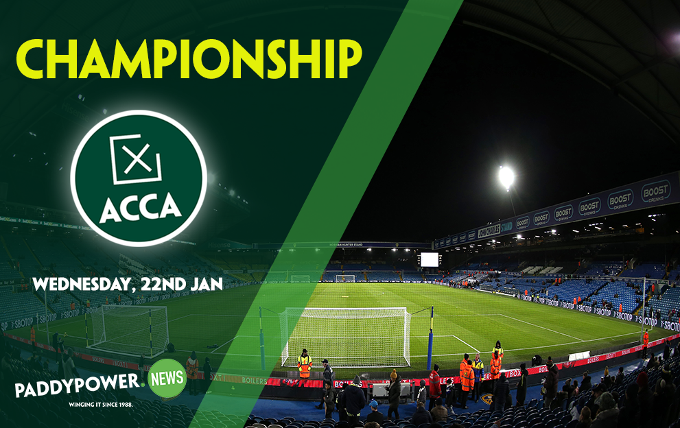 Football Acca Tips: Wednesday’s tasty 22/1 Championship punt