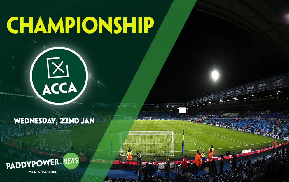 Football Acca Tips: Wednesday’s tasty 22/1 Championship punt