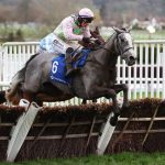 Lossiemouth en route to winning the Mares' Hurdle