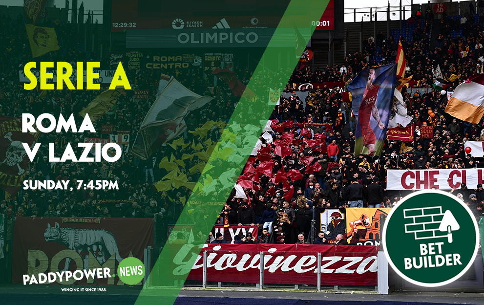 Roma v Lazio Tips: Sunday night’s 10/1 Bet Builder for the Rome derby
