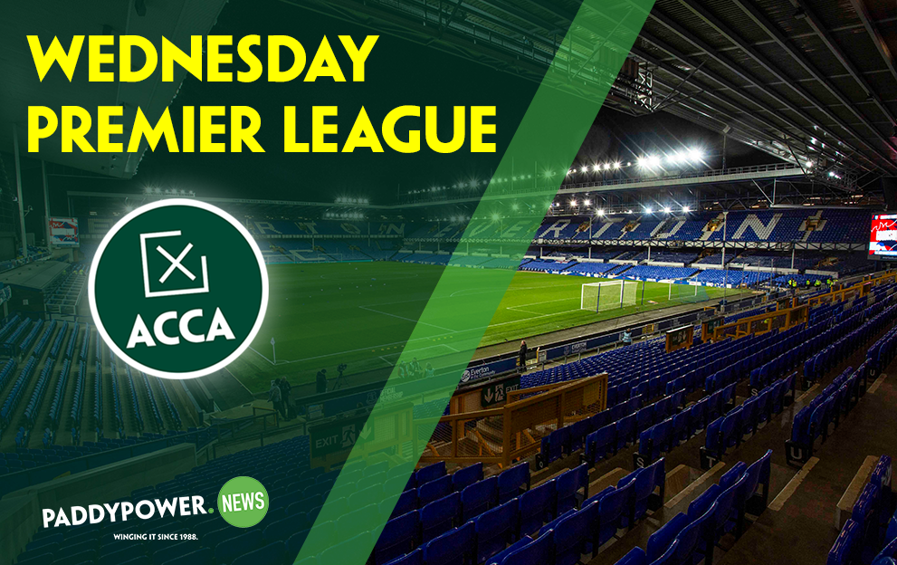 Football Tips: Wednesday’s 25/1 Premier League acca for the 7.30pm kick offs