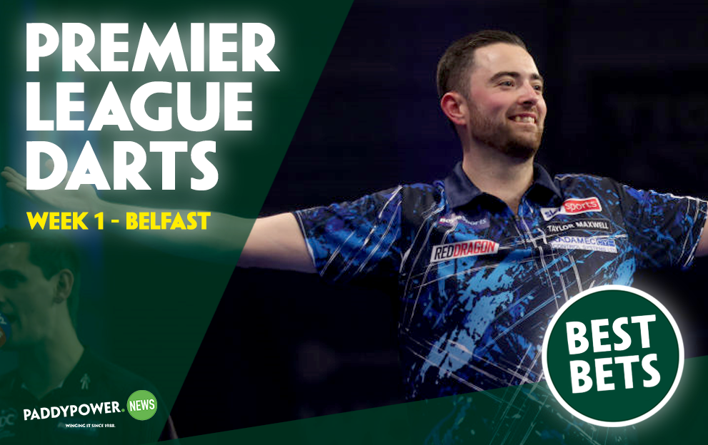 Darts Tips: Three top Premier League Darts Week One picks including 80/1 shout