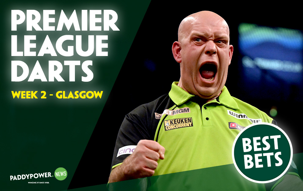 Darts Tips: Three Premier League Darts Week two picks including an 11/1 shout