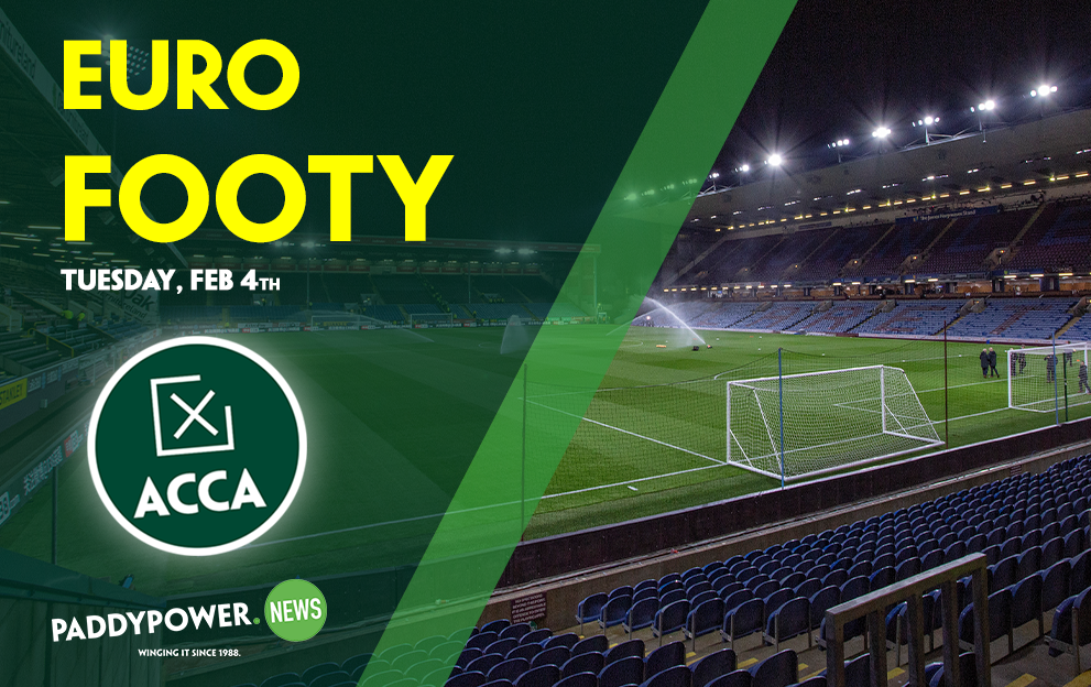 Football Accumulator Tips: Tuesday night’s 7/1 four-fold from across Europe