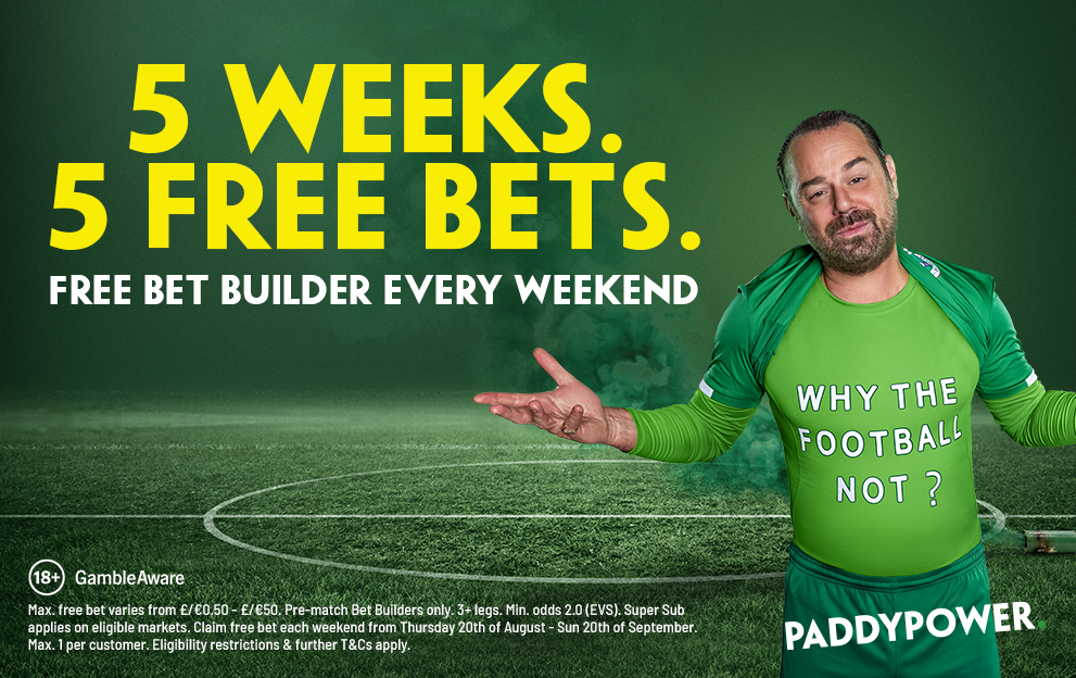 Premier League Free Bet Offer: Get a completely free Bet Builder this weekend